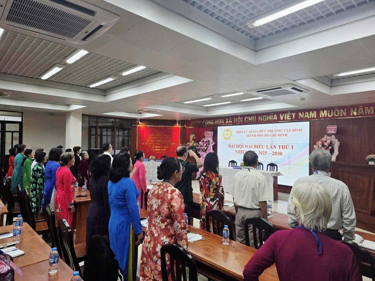 ĐẠI HỘI ĐẠI BIỂU HỘI CỰU GIÁO CHỨC PHƯỜNG TÂN BÌNH LẦN THỨ I