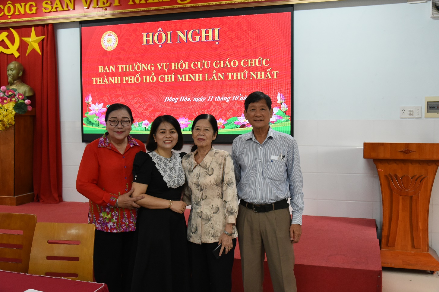 HỘI NGHỊ BAN THƯỜNG VỤ HỘI CỰU GIÁO CHỨC TẠI DĨ AN
