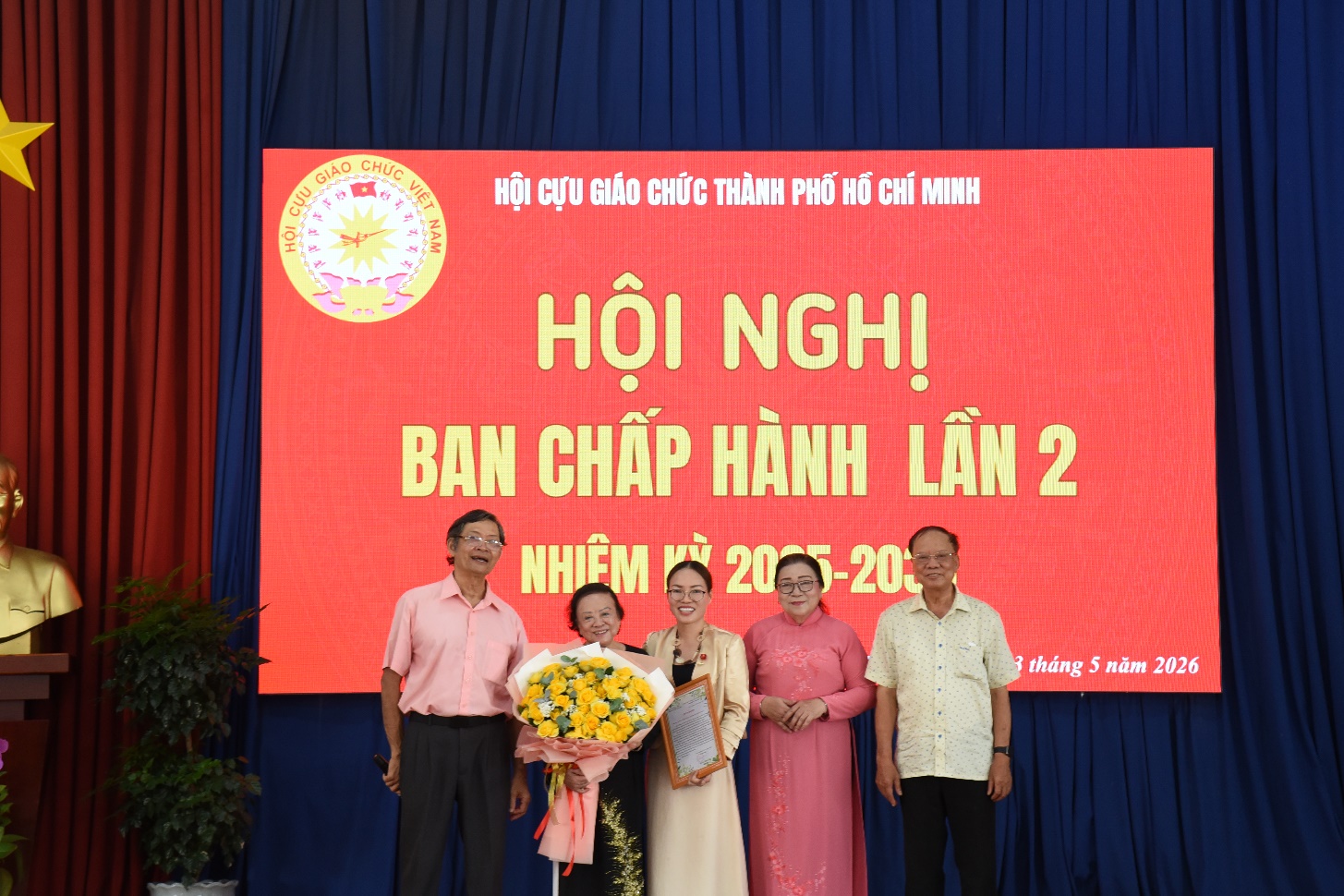 HỘI NGHỊ BAN CHẤP HÀNH HỘI CỰU GIÁO CHỨC THÀNH PHỐ HỒ CHÍ MINH LẦN 2