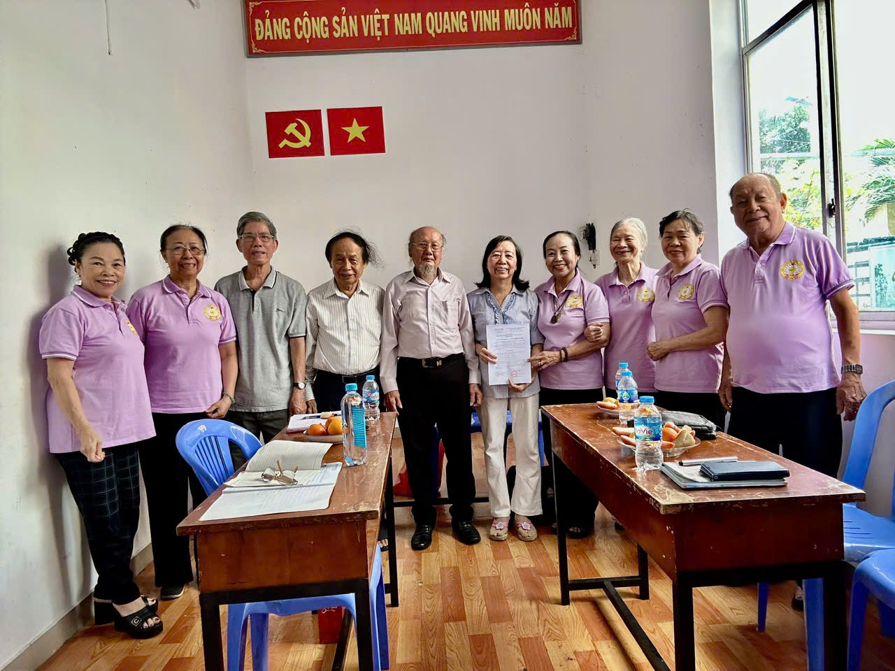HÌNH ẢNH HOẠT ĐỘNG HỘI CỰU GIÁO CHỨC PHƯỜNG TÂN BÌNH