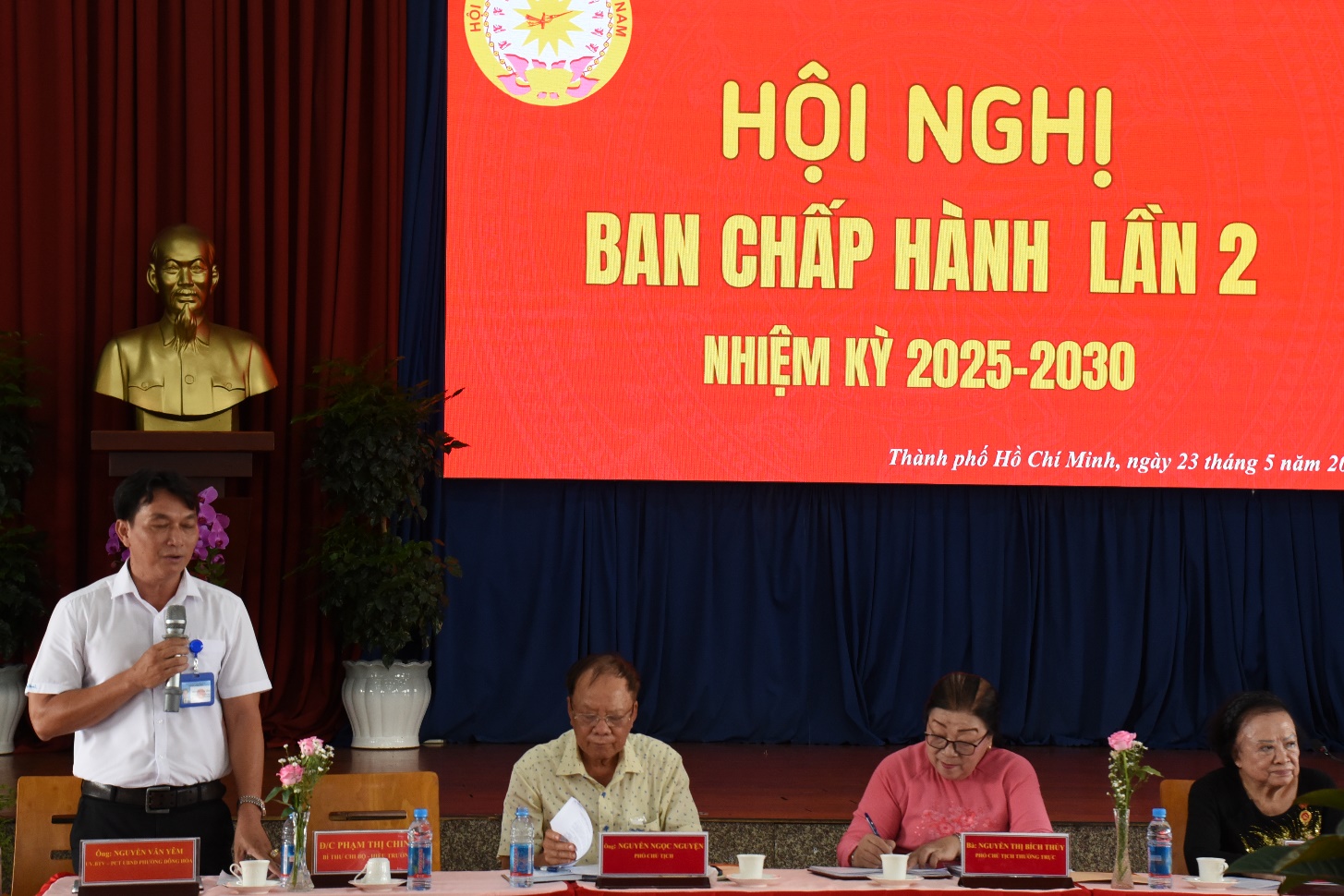 HỘI NGHỊ BAN CHẤP HÀNH HỘI CỰU GIÁO CHỨC THÀNH PHỐ HỒ CHÍ MINH LẦN 2