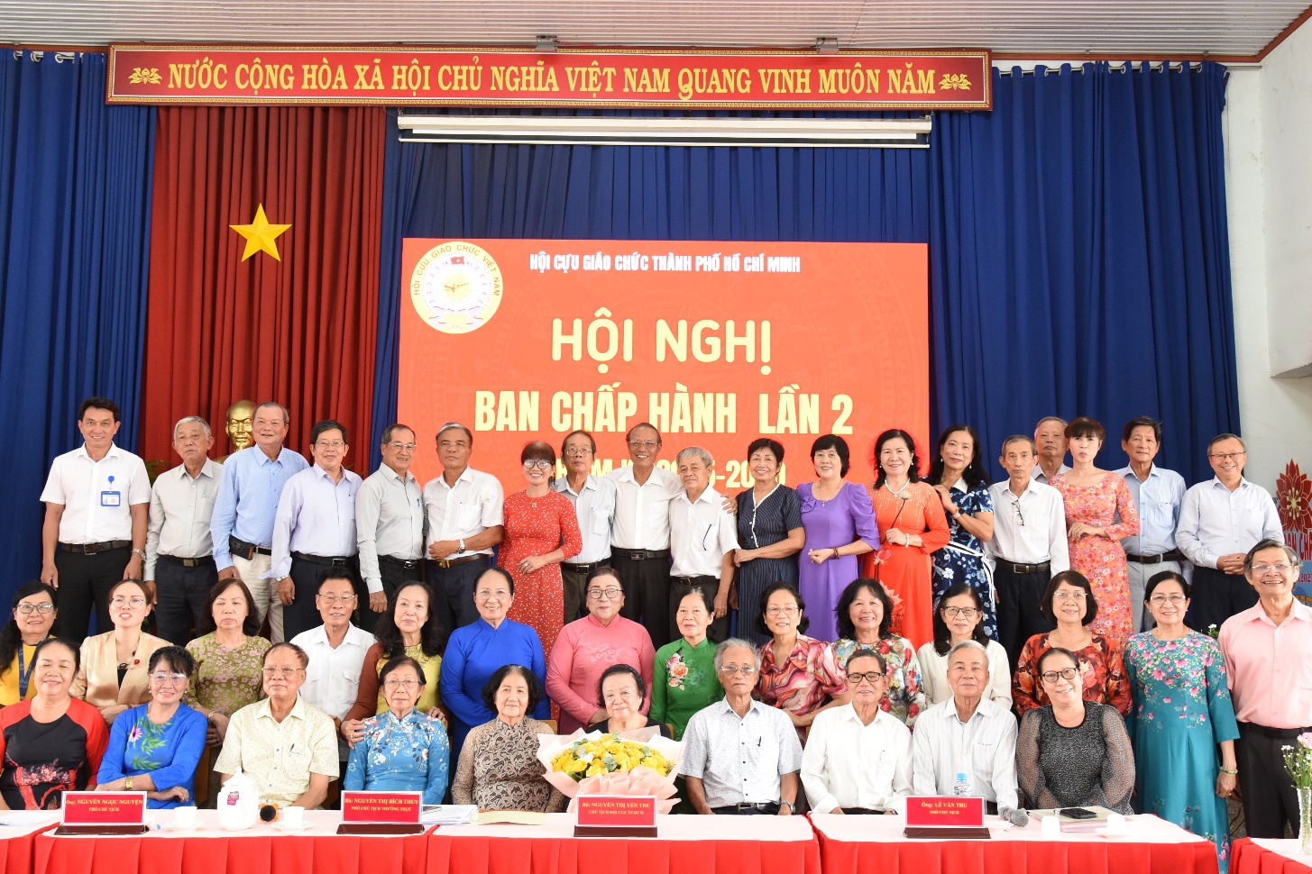 HỘI NGHỊ BAN CHẤP HÀNH HỘI CỰU GIÁO CHỨC THÀNH PHỐ HỒ CHÍ MINH LẦN 2