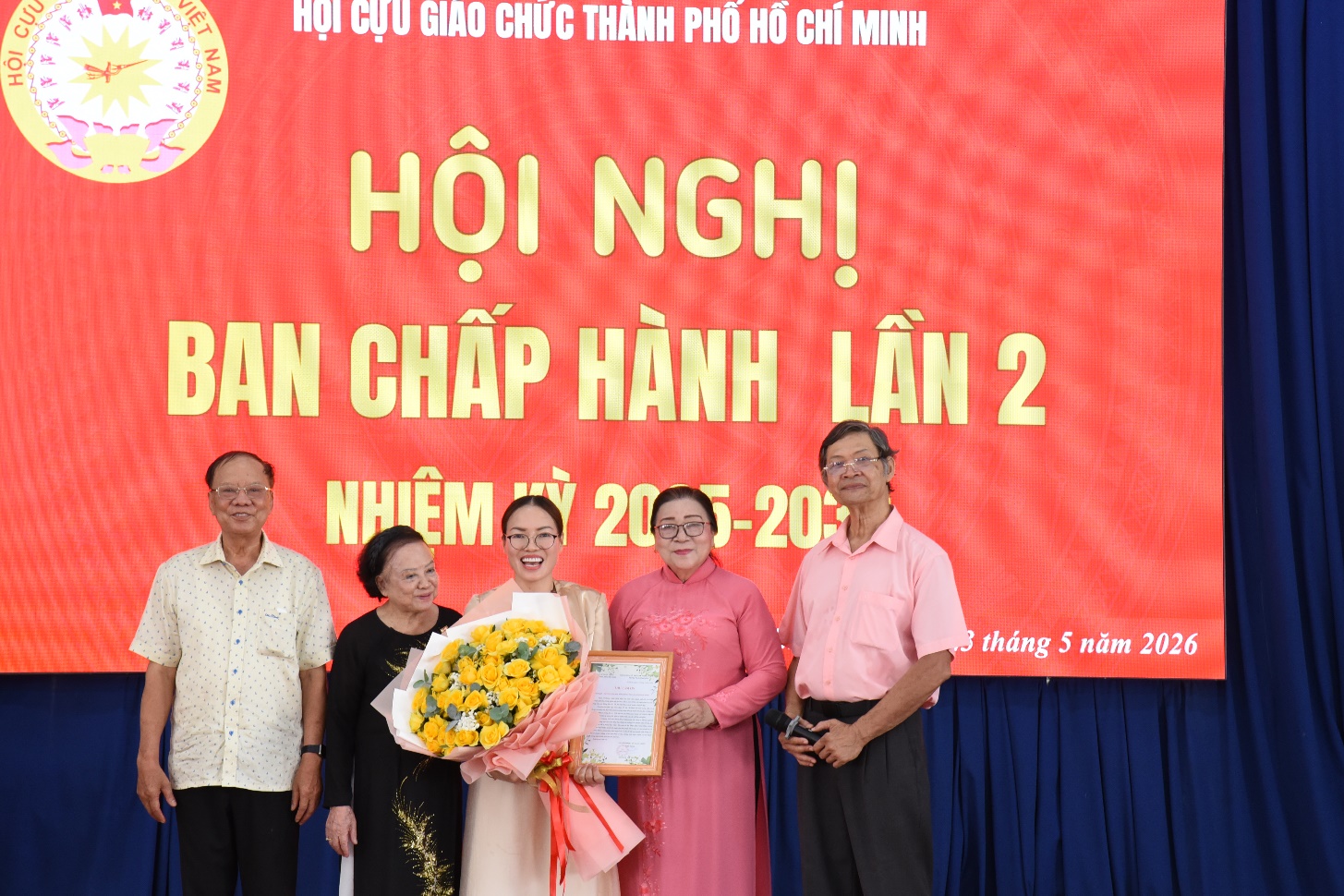 HỘI NGHỊ BAN CHẤP HÀNH HỘI CỰU GIÁO CHỨC THÀNH PHỐ HỒ CHÍ MINH LẦN 2