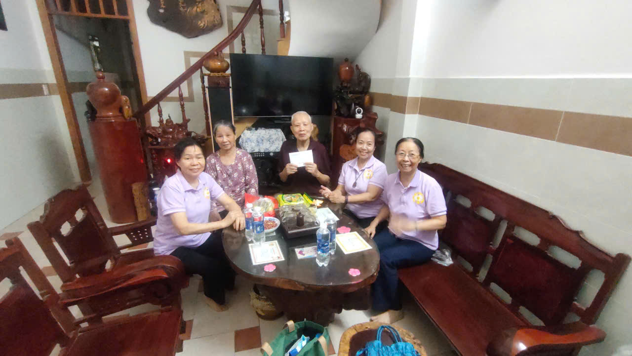 HÌNH ẢNH HOẠT ĐỘNG HỘI CỰU GIÁO CHỨC PHƯỜNG TÂN BÌNH