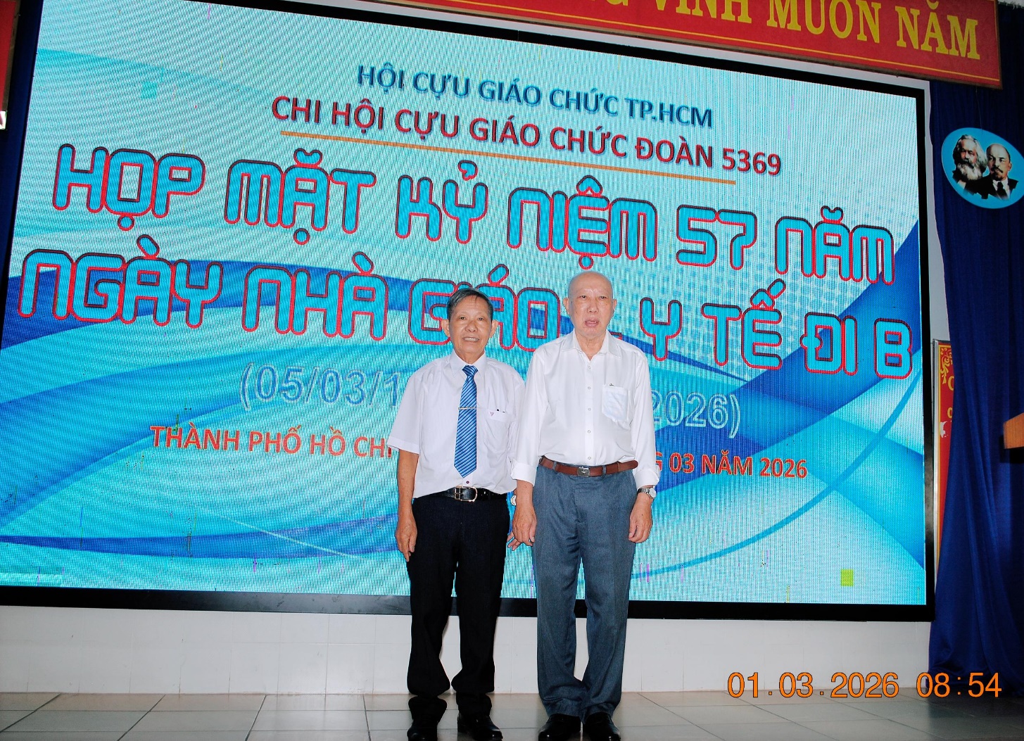 HỌP MẶT CỰU GIÁO CHỨC ĐOÀN ĐI B 1969 - Ấm áp nghĩa tình