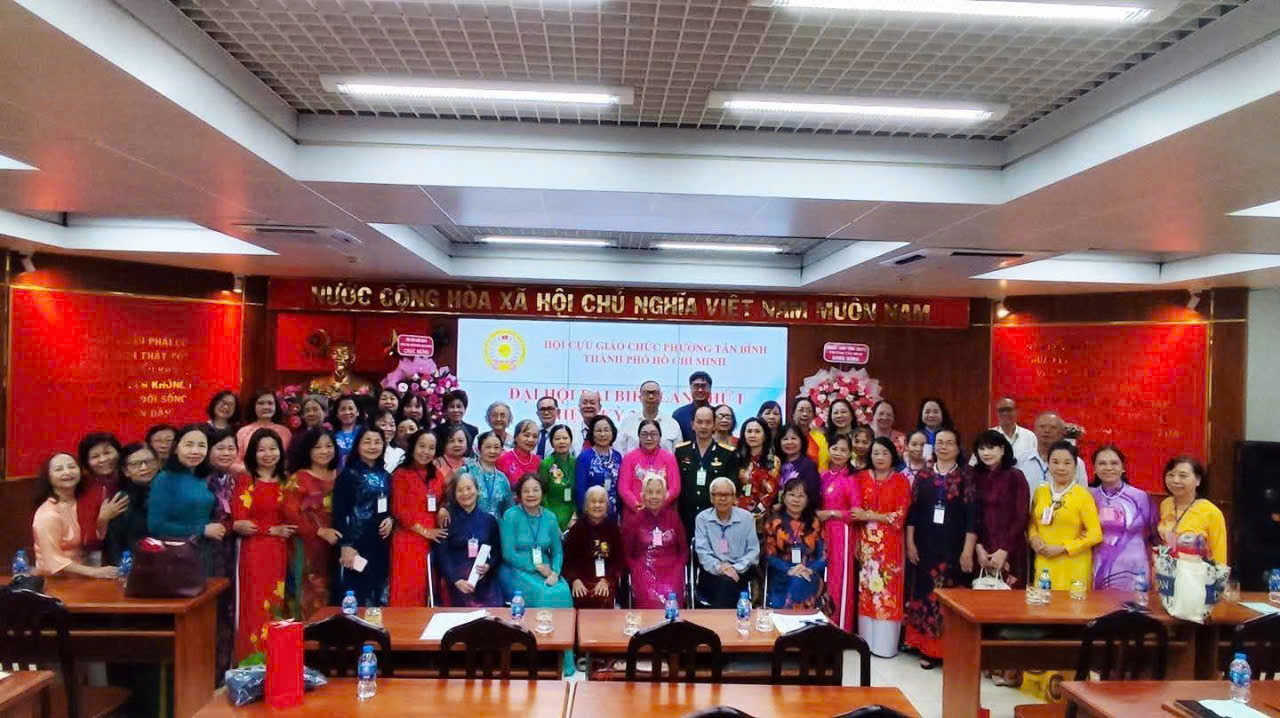 HÌNH ẢNH HOẠT ĐỘNG HỘI CỰU GIÁO CHỨC PHƯỜNG TÂN BÌNH