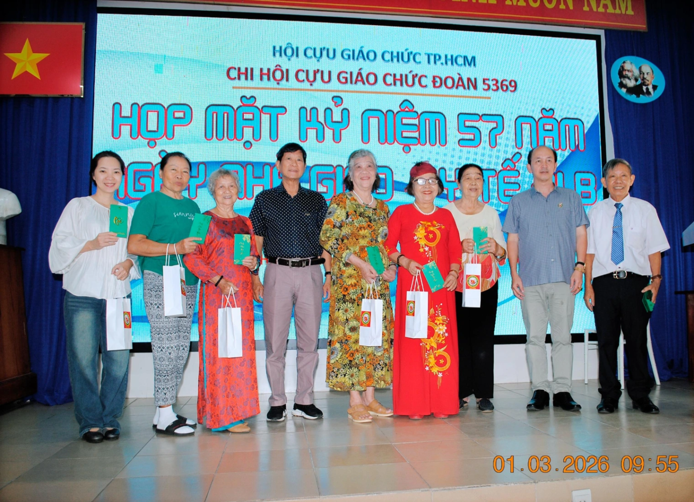 Chi hội cựu giáo chức đi B đoàn 5.3.69