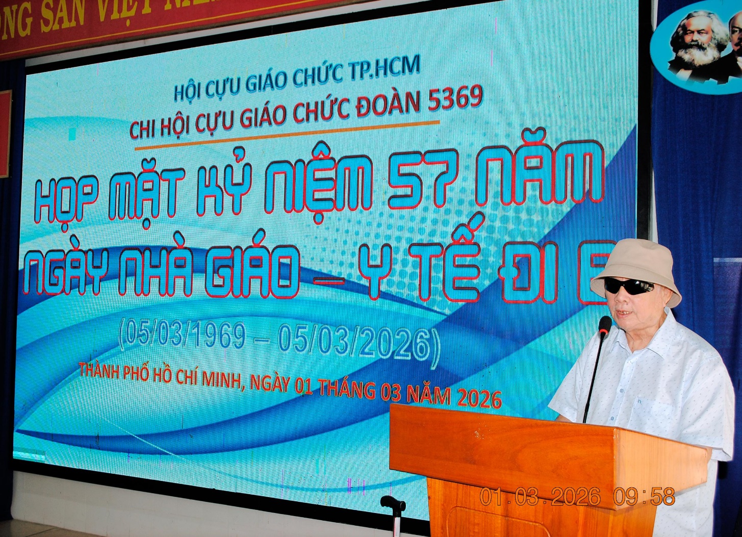 HỌP MẶT CỰU GIÁO CHỨC ĐOÀN ĐI B 5