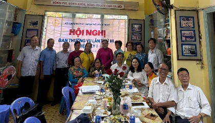 Hội nghị Ban Thường vụ Hội Cựu Giáo chức TPHCM lần 3